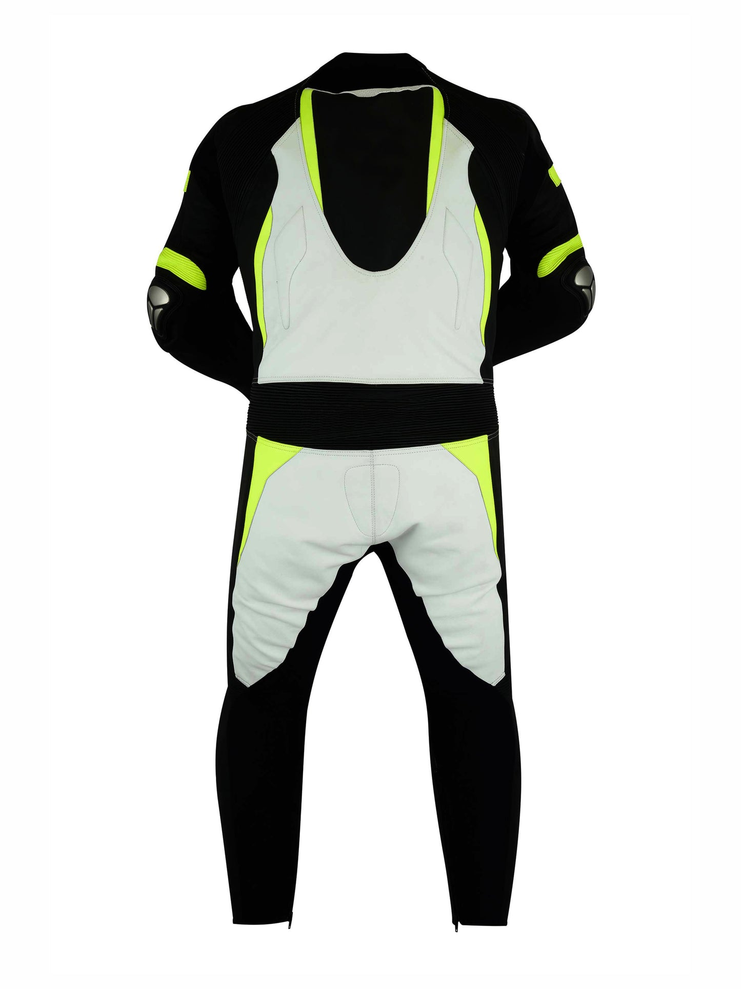 Men MotorBike MotorCycle Cowhide Leather Racing Suit CE Armoured Jacket, Trouser
