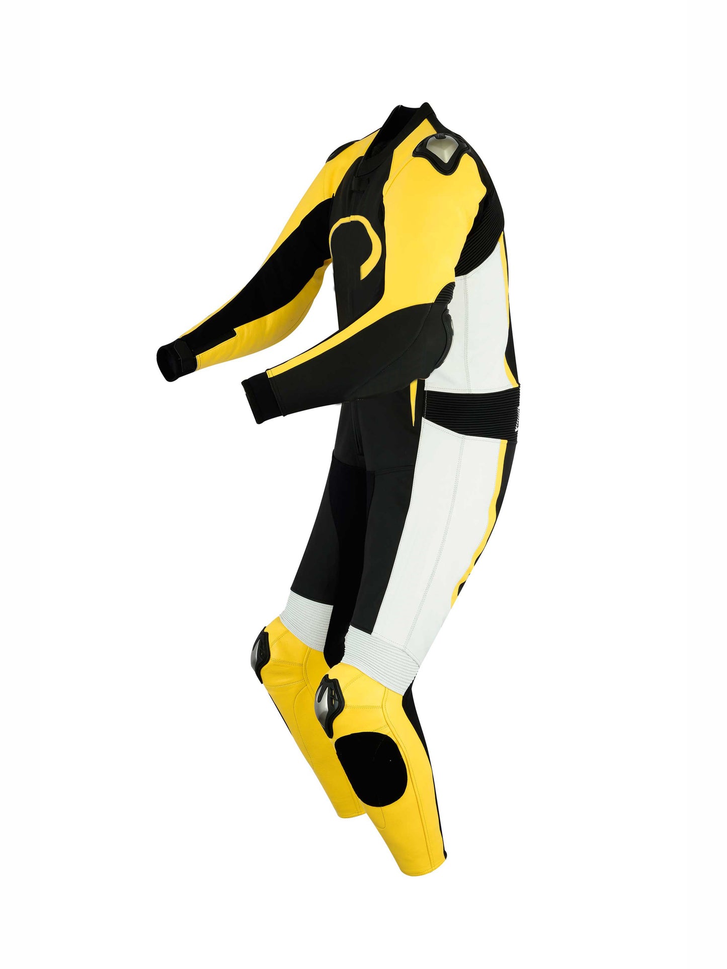 Men MotorBike MotorCycle Cowhide Leather Racing Suit CE Armoured Jacket, Trouser