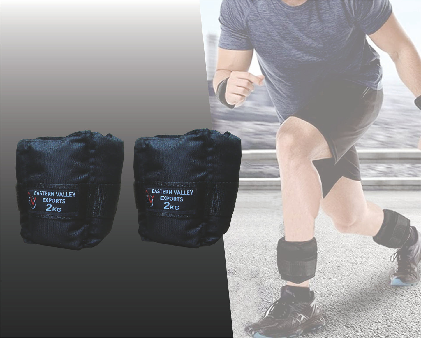 Ankle Wrist Weights Pair, Arm Leg Straps