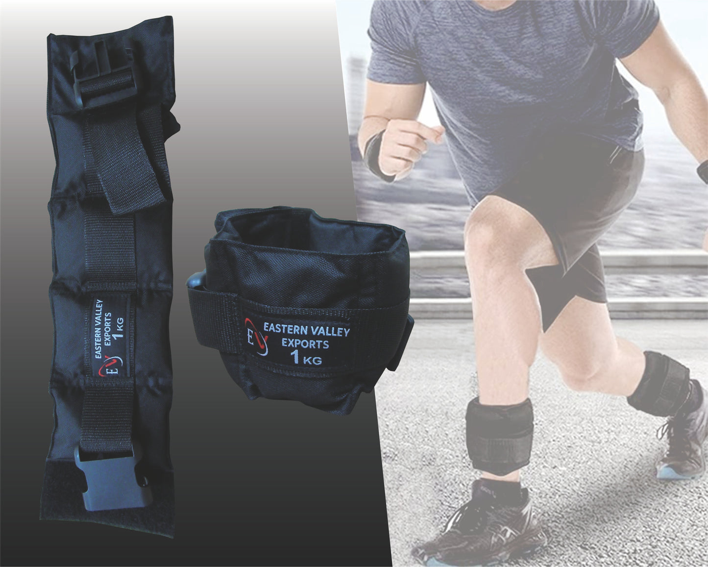 Ankle Wrist Weights Pair, Arm Leg Straps