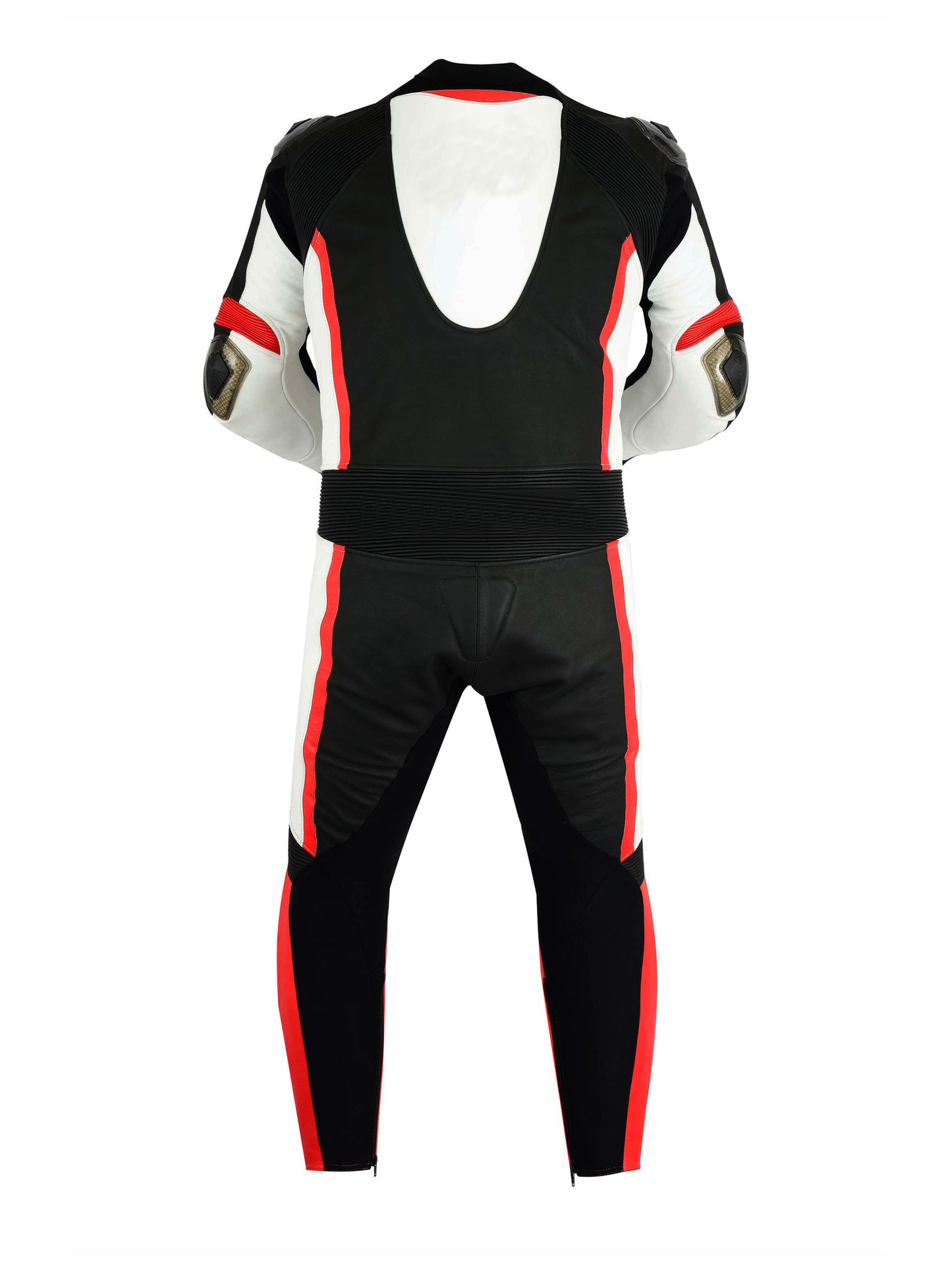 Men MotorBike MotorCycle Cowhide Leather Racing Suit CE Armoured Jacket, Trouser