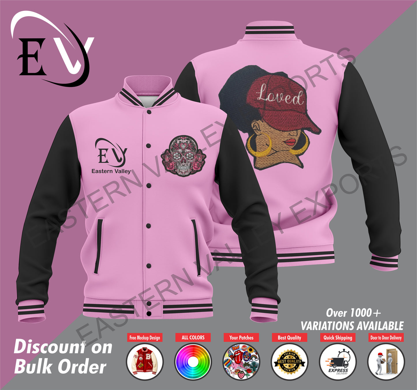 Varsity Custom Letterman Jacket, Personalized Varsity Jacket, Customized For Men & Women