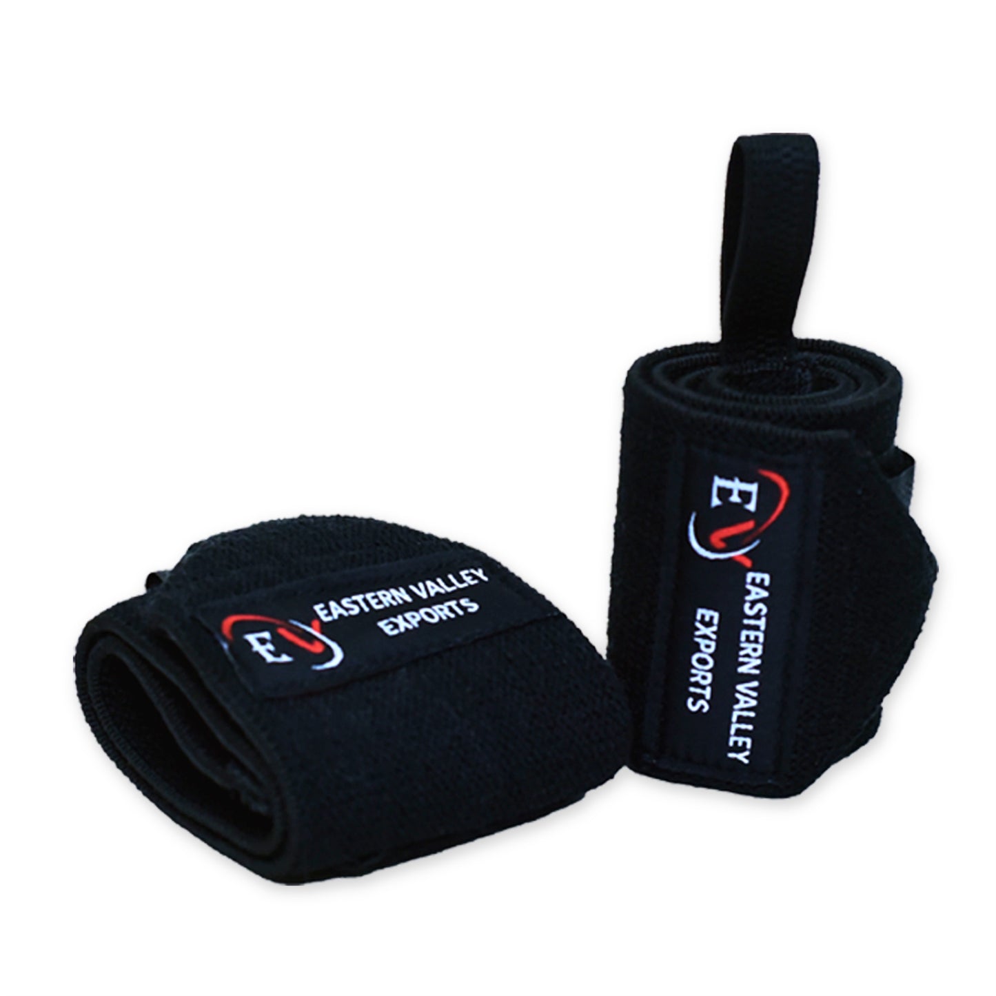 Weight Lifting Wrist Wraps Power Training Gym Workout Support Strap Extra Strong Pairs