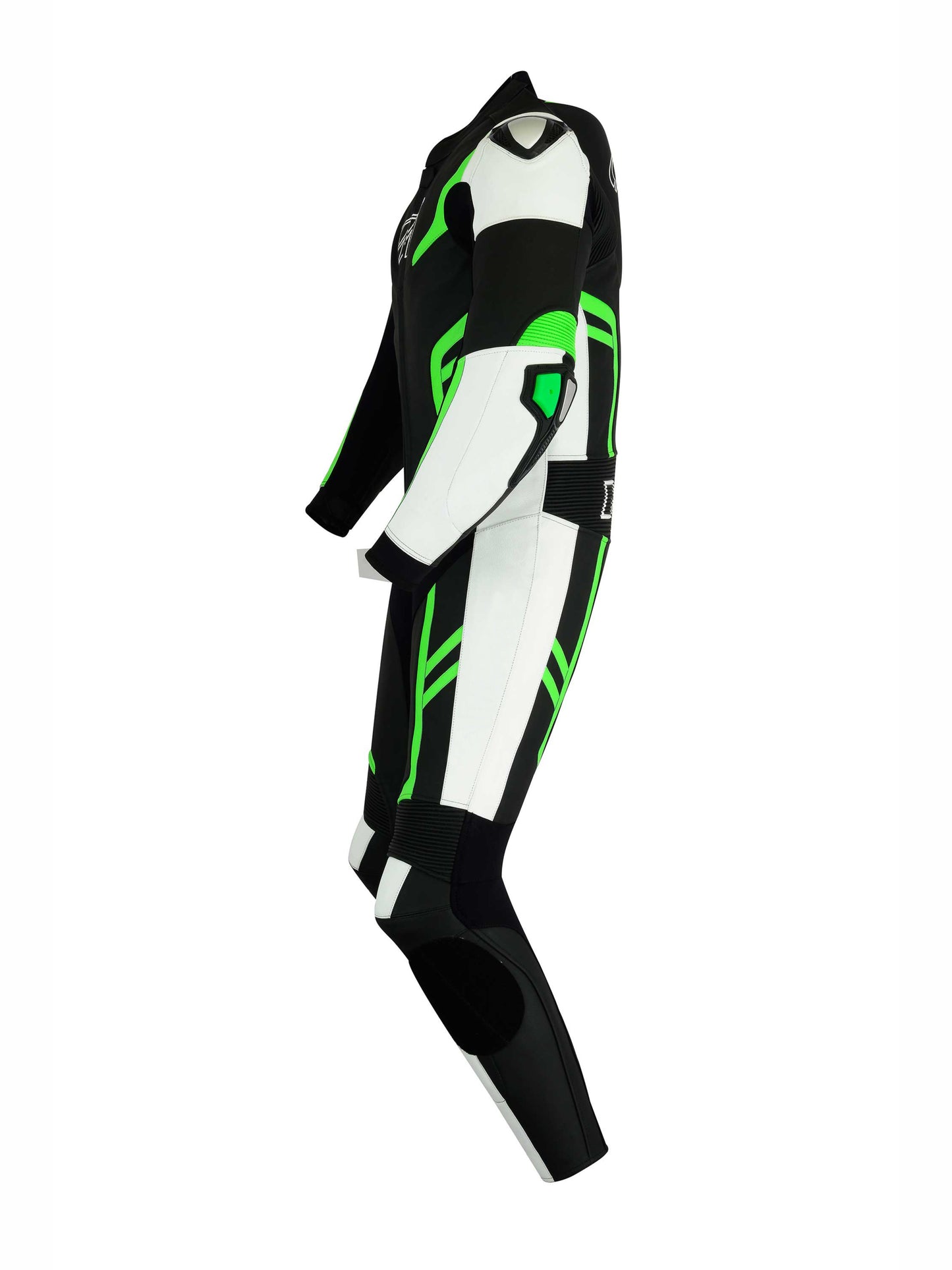 Men MotorBike MotorCycle Cowhide Leather Racing Suit CE Armoured Jacket, Trouser