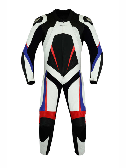 Men MotorBike MotorCycle Cowhide Leather Racing Suit CE Armoured Jacket, Trouser