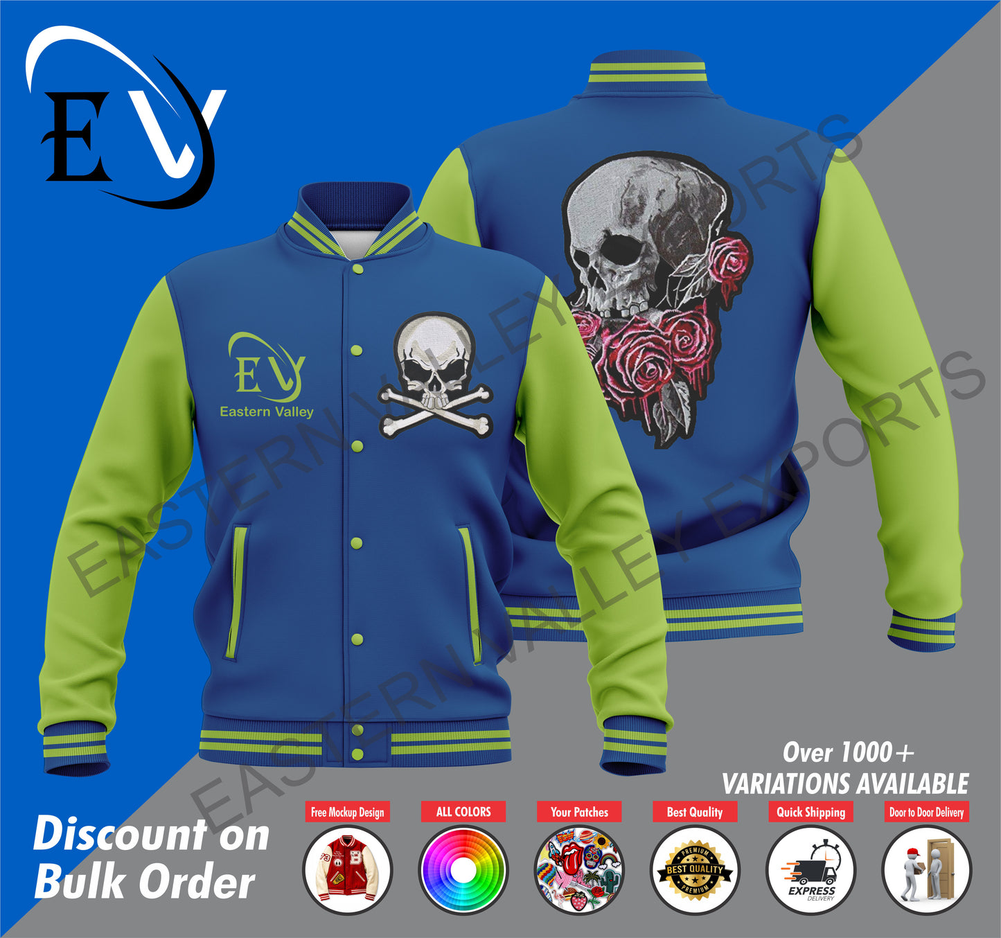 Varsity Custom Letterman Jacket, Personalized Varsity Jacket, Customized For Men & Women
