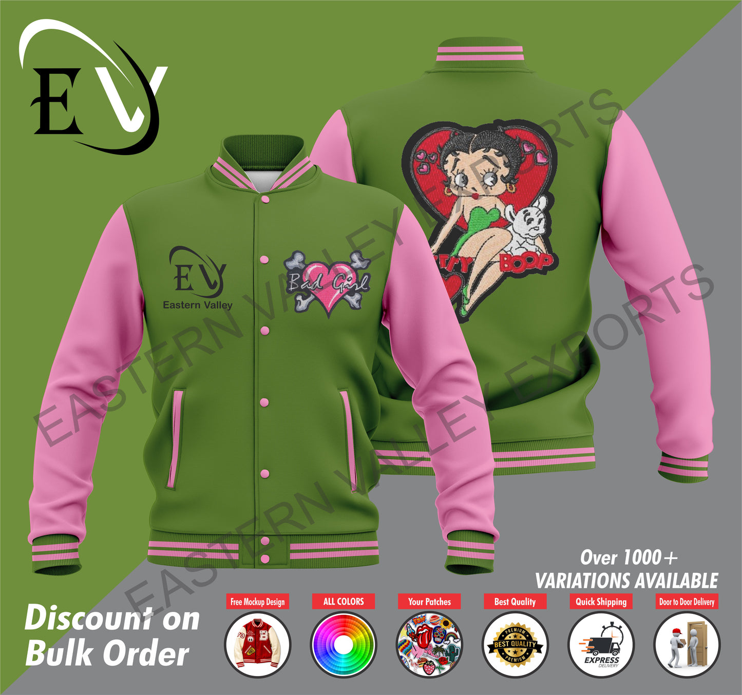 Varsity Custom Letterman Jacket, Personalized Varsity Jacket, Customized For Men & Women