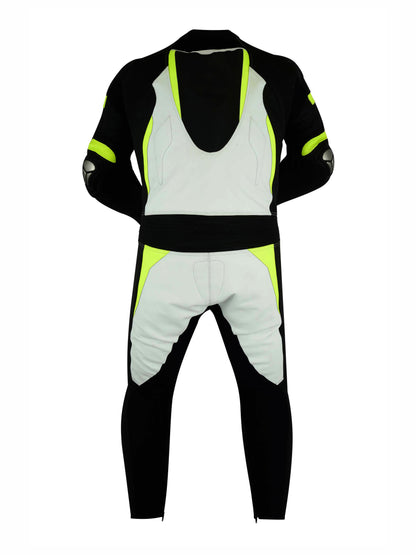 Men MotorBike MotorCycle Cowhide Leather Racing Suit CE Armoured Jacket, Trouser