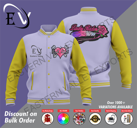 Varsity Custom Letterman Jacket, Personalized Varsity Jacket, Customized For Men & Women