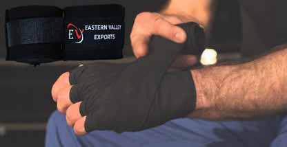 Hand Wraps polyester Fabric for boxing and weightlifting pair