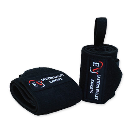Weight Lifting Wrist Wraps Power Training Gym Workout Support Strap Extra Strong Pairs