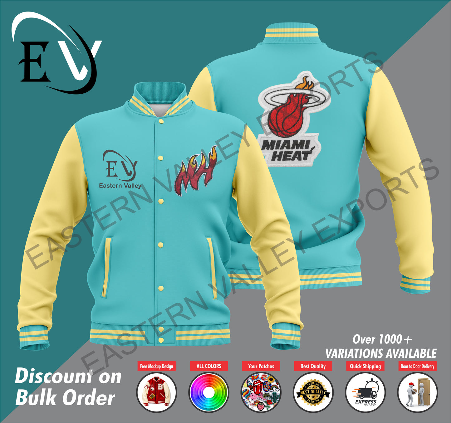 Varsity Custom Letterman Jacket, Personalized Varsity Jacket, Customized For Men & Women