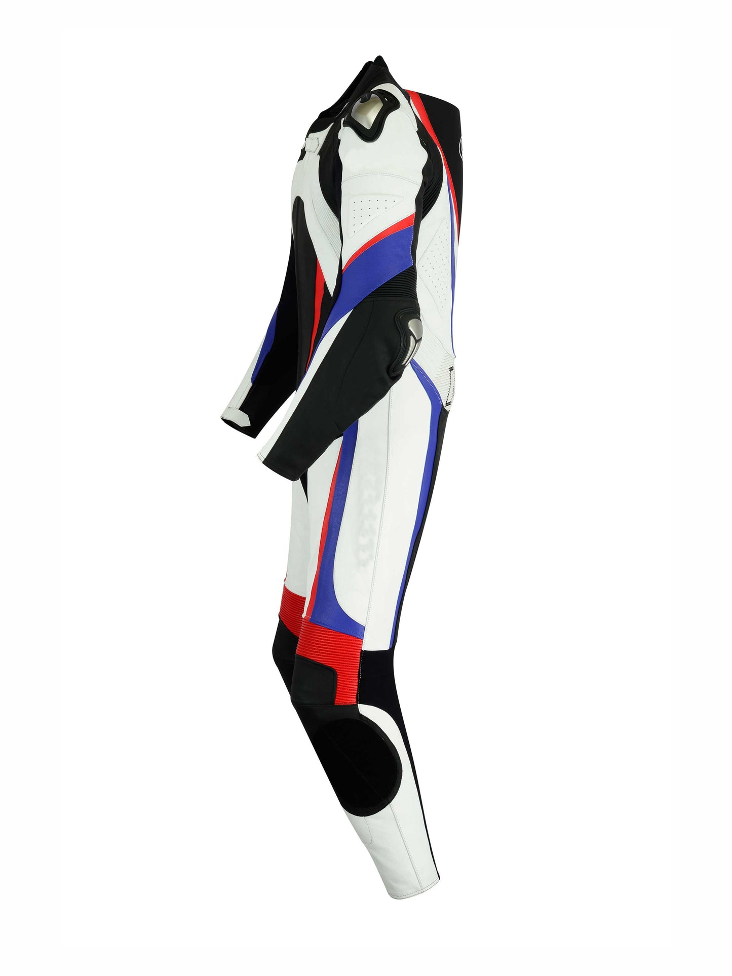 Men MotorBike MotorCycle Cowhide Leather Racing Suit CE Armoured Jacket, Trouser